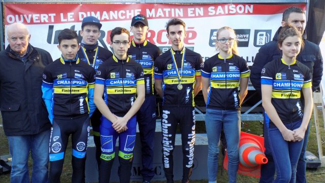 Championnat du Finistre de cyclo-cross minimes garons et filles 2018/2019 