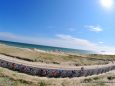 Les coureurs de l  Essor Breton filent a toute allure vers Gavres et ce sous un chaud soleil Breton  Photo Fabrice Lambert  v2.JPG