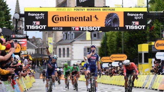 Tour de France 2021 # 3:  Merlier passe entre les chutes