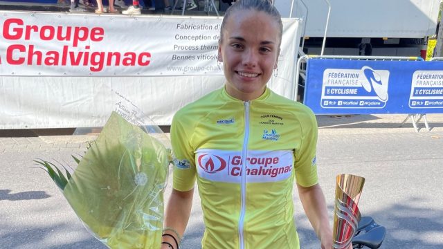 Tour de Charente Maritime Fminin: Titia Ryo sur le podium