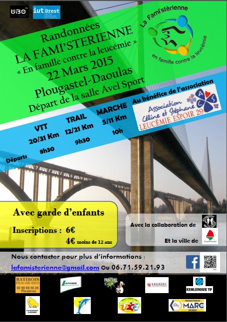  La Fami’strienne : le 22 mars   Plougastel-Daoulas 