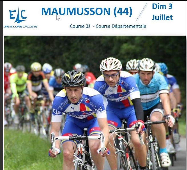 Dimanche cycliste le 3 juillet   Maumusson(44)