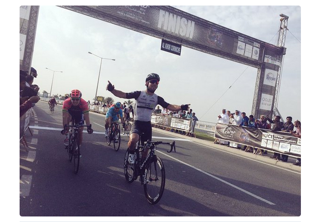 Tour du Qatar #1: Grard plac derrire le Cav'