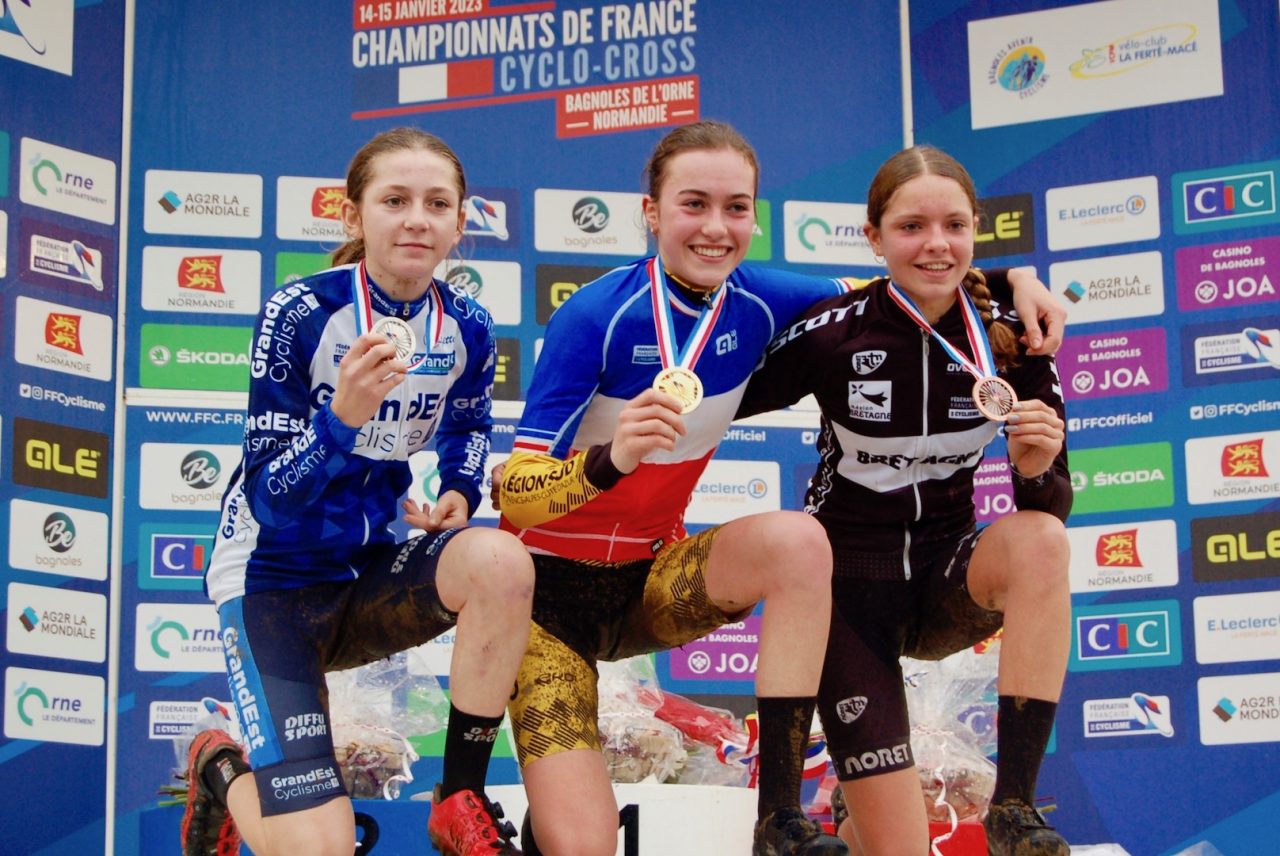 France CX U17 dames : Desprez dcroche le bronze