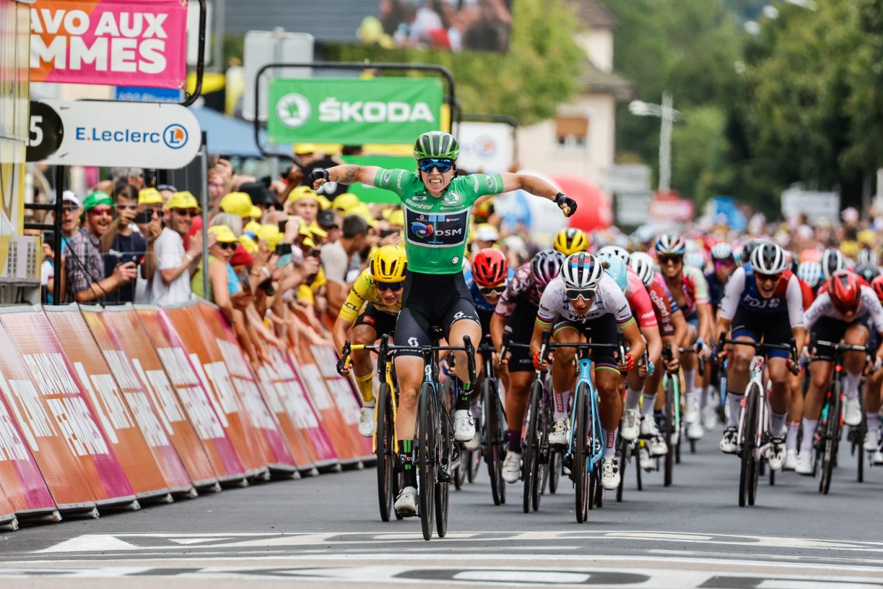 Tour de France Fminin #5 : Wiebes la plus rapide