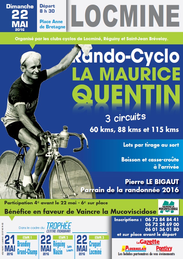 "La Maurice Quentin" pour les cyclos… et la bonne cause