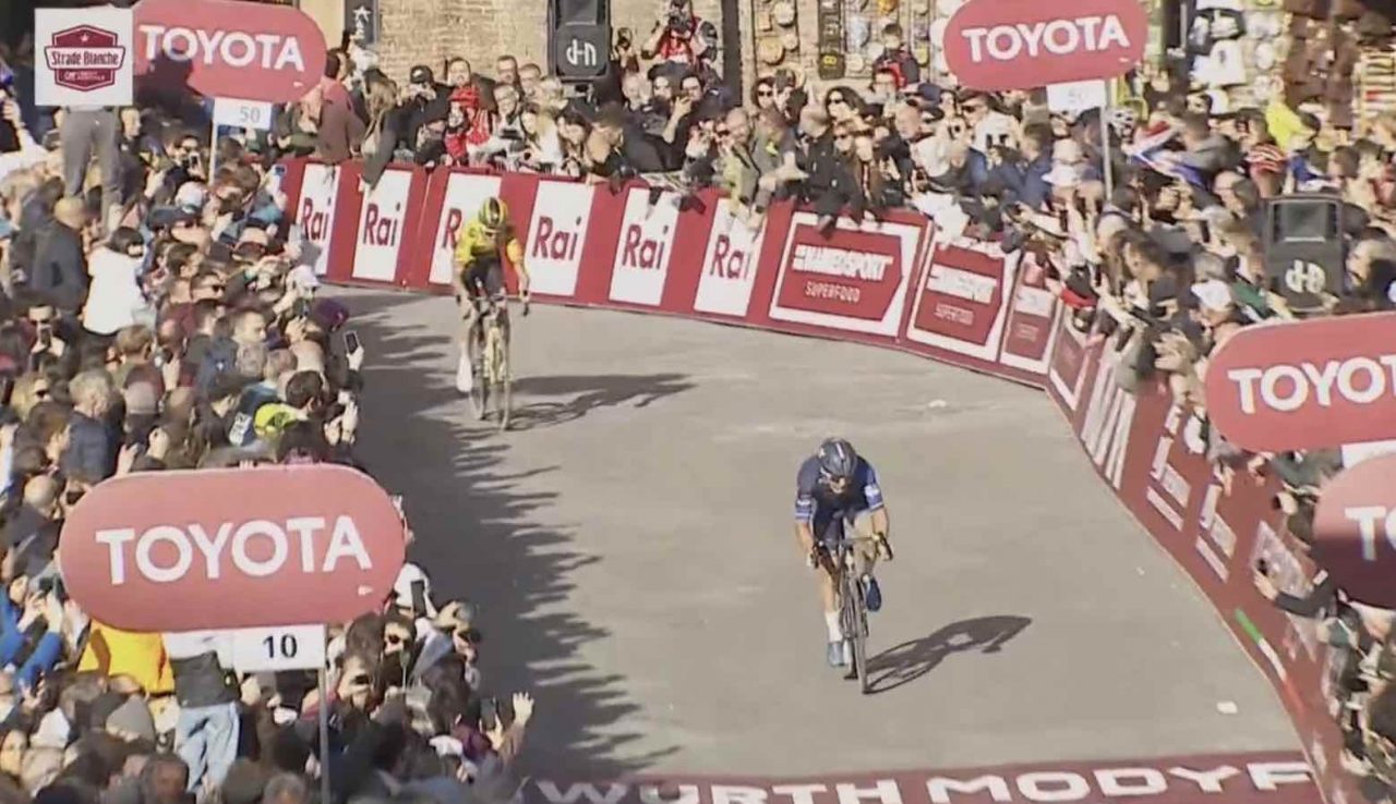 Strade Bianche : Madouas second