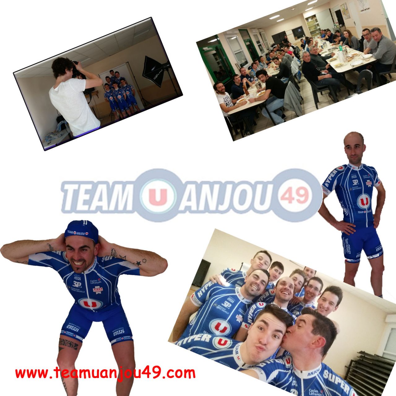 Le Team U Anjou 49 en stage