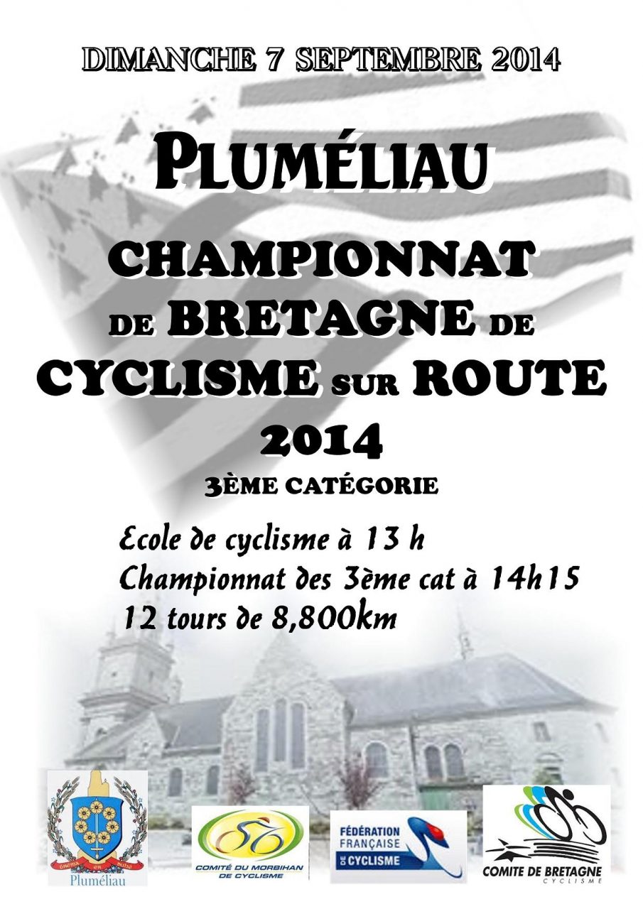 Championnat de Bretagne des 3me catgories  Plumliau (56).
