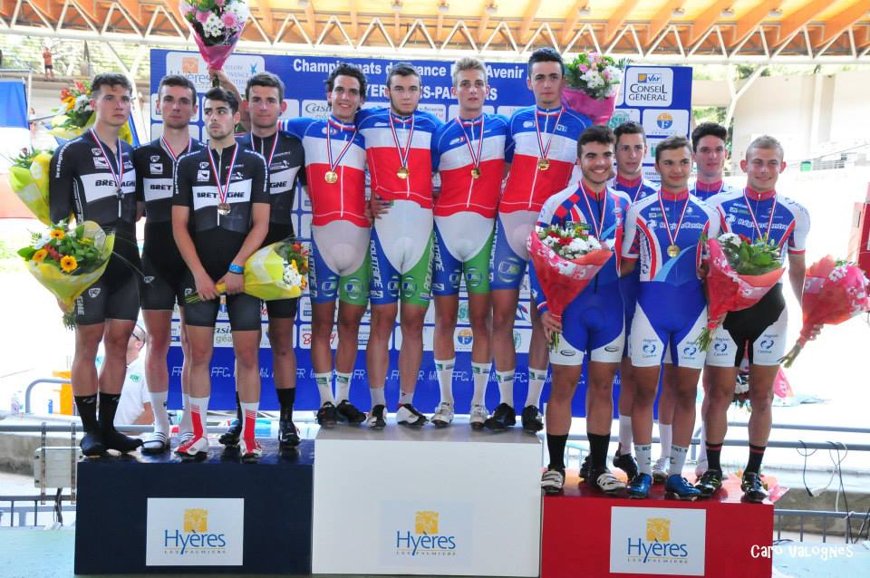 Championnats de France sur piste : les juniors bretons 2e