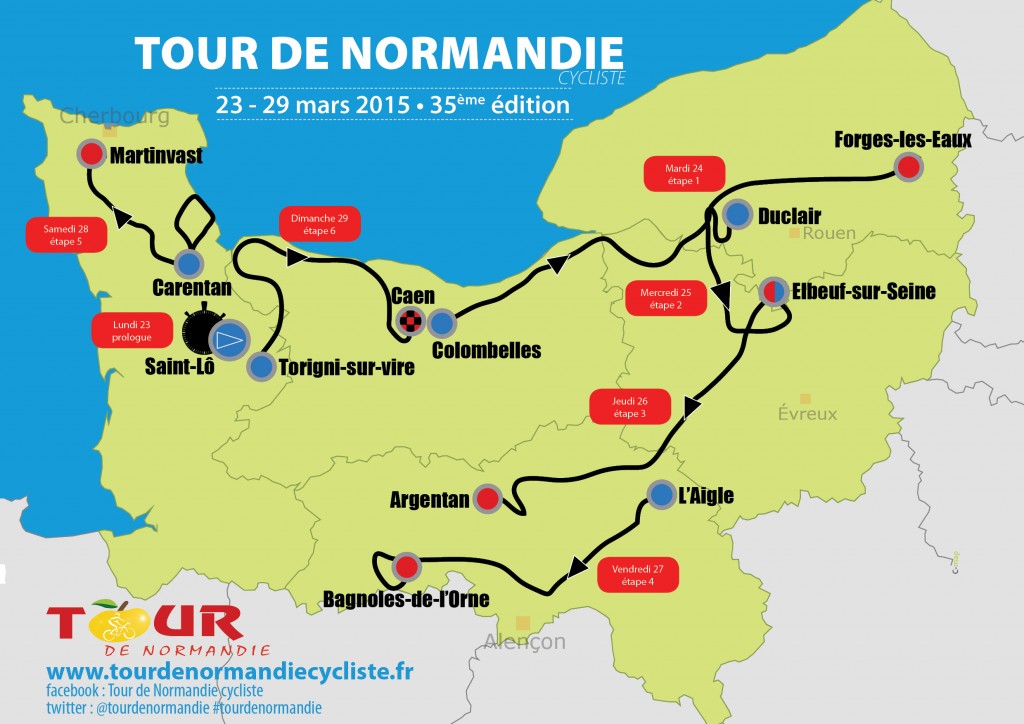 Le 35e Tour de Normandie est lanc