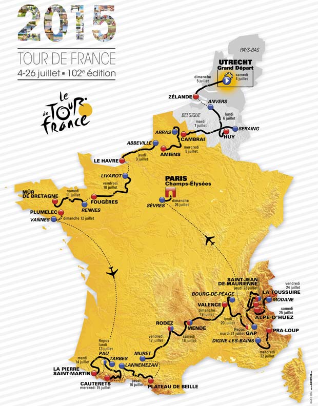 Tour de France 2015 : le trac breton
