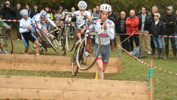 Cyclo-cross de Valvert  Buxerolles (86) : Gadret devant Chainel  