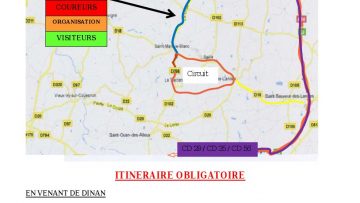 Bretagne Route  Saint-Marc-le-Blanc (35) : Suivez les flches 