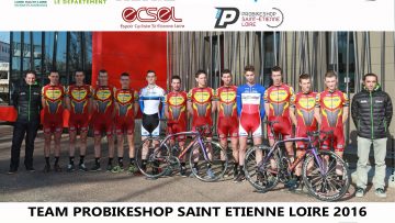 L'effectif de Espoir Cycliste Saint-Etienne Loire dvoil