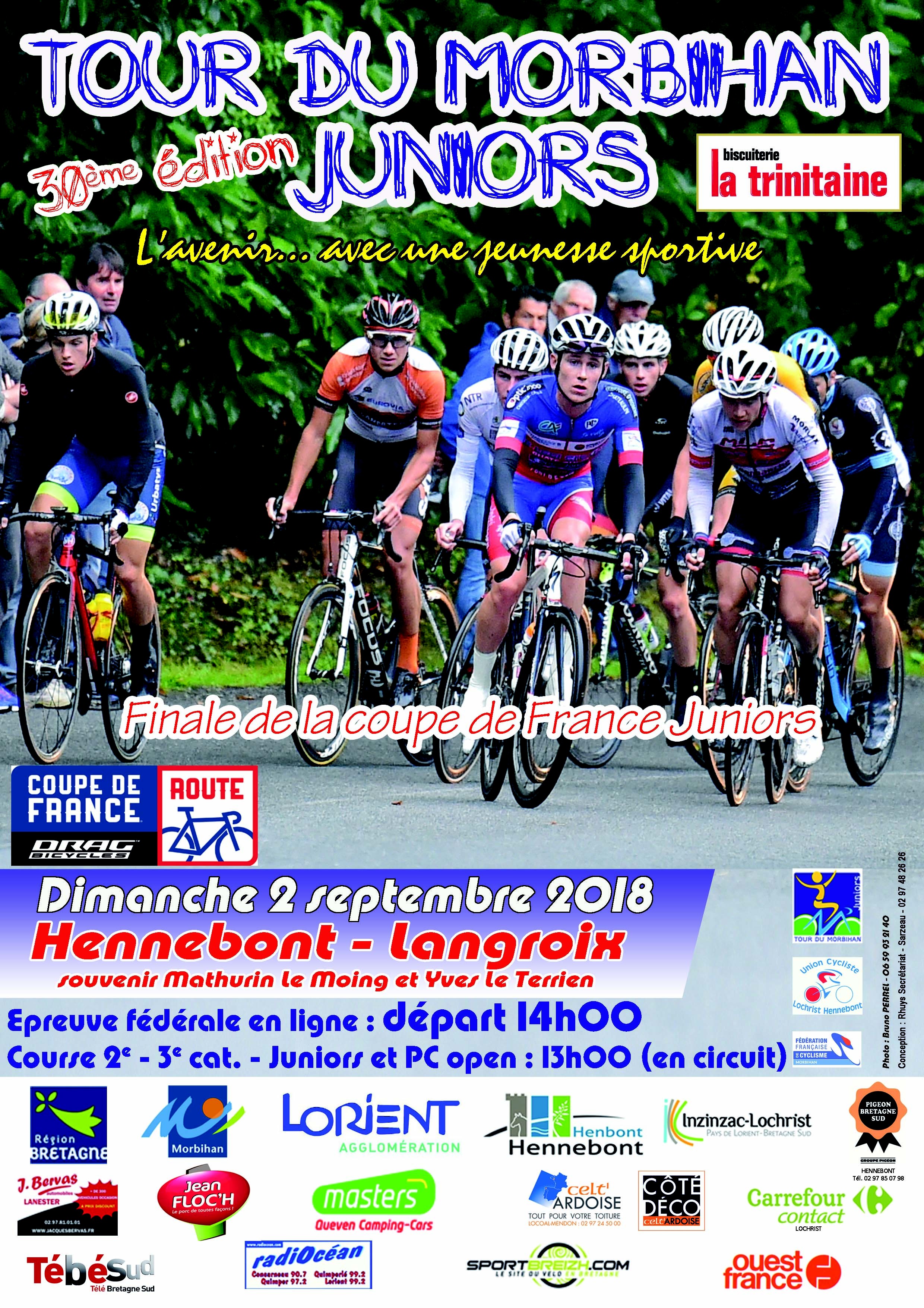 tour du morbihan junior 2022 resultat