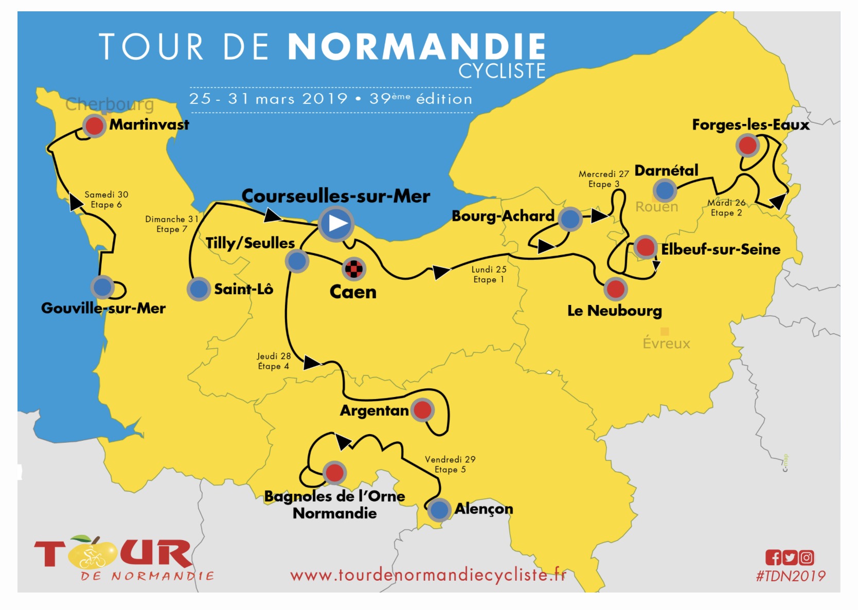road trip normandie 4 jours