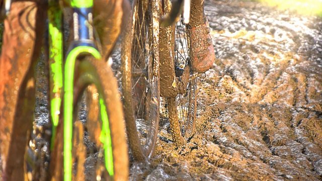 Pas de poste de lavage sur les cyclo-cross