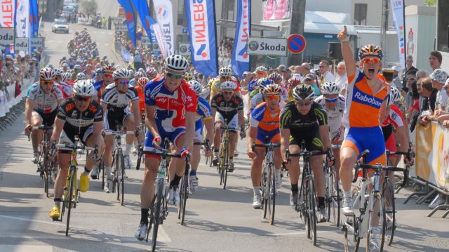Tour de Bretagne - 1re tape Argentr du Plessis - Lundi 25 avril 2011 