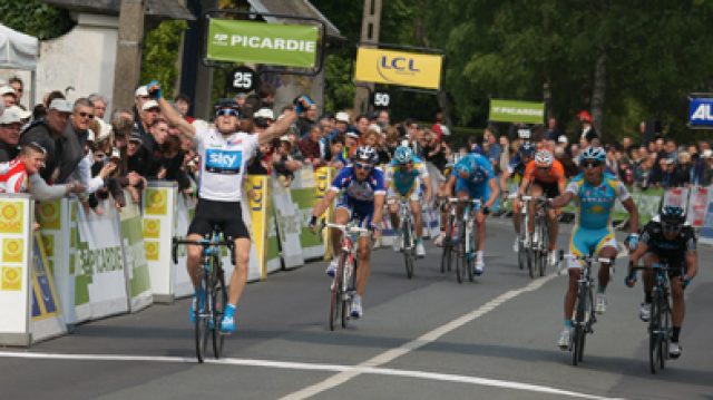 Tour de Picardie 2me tape Friville-Escarbotin-Belloy Cires-ls-Mello 186 km  