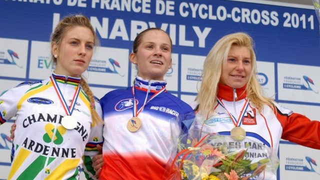 Championnat de France Dames de cyclo-cross  Lanarvily - dimanche 9 janvier 2011.