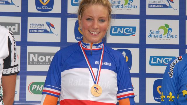 Championnat de France CLM Dames  Saint-Amand-des-Eaux - Jeudi 21 juin 2012 