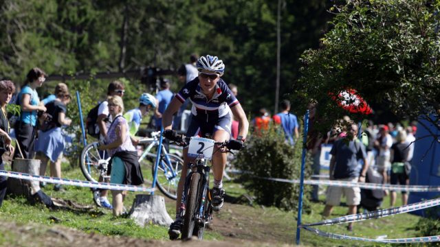 Doubl de Julie Bresset, aprs les JO, les championnats du monde de VTT en Autriche