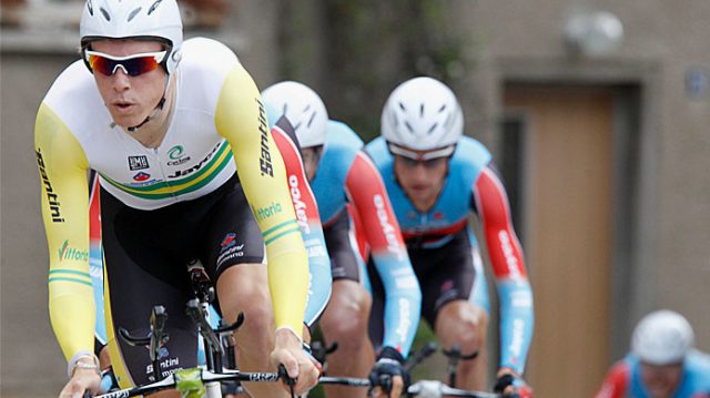 Le prologue du Thringen Rundfarhrt 2012 : La France avec Le Bon et Teguel 4e