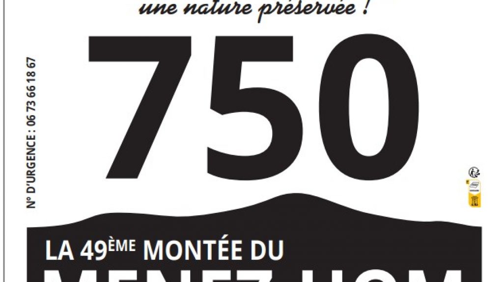 Menez-Hom: quand et o� r�cup�rer son dossard ? 