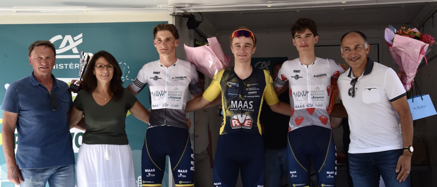 La Sportbreizh U19 UCI 2026. 2e �tape. Marcel Gunst � Mes coureurs vont se g�rer eux-m�mes �
