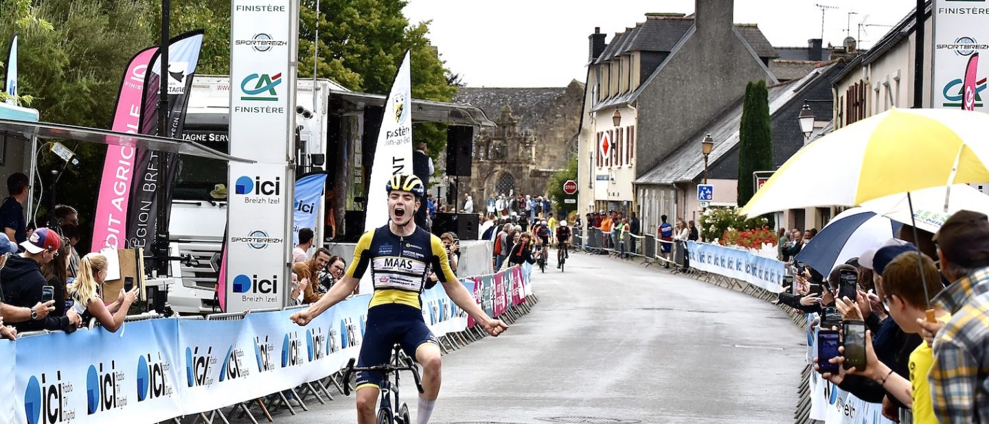 2e tape Argol - Argol : Le Sudois Vilgot Reinhold en solitaire