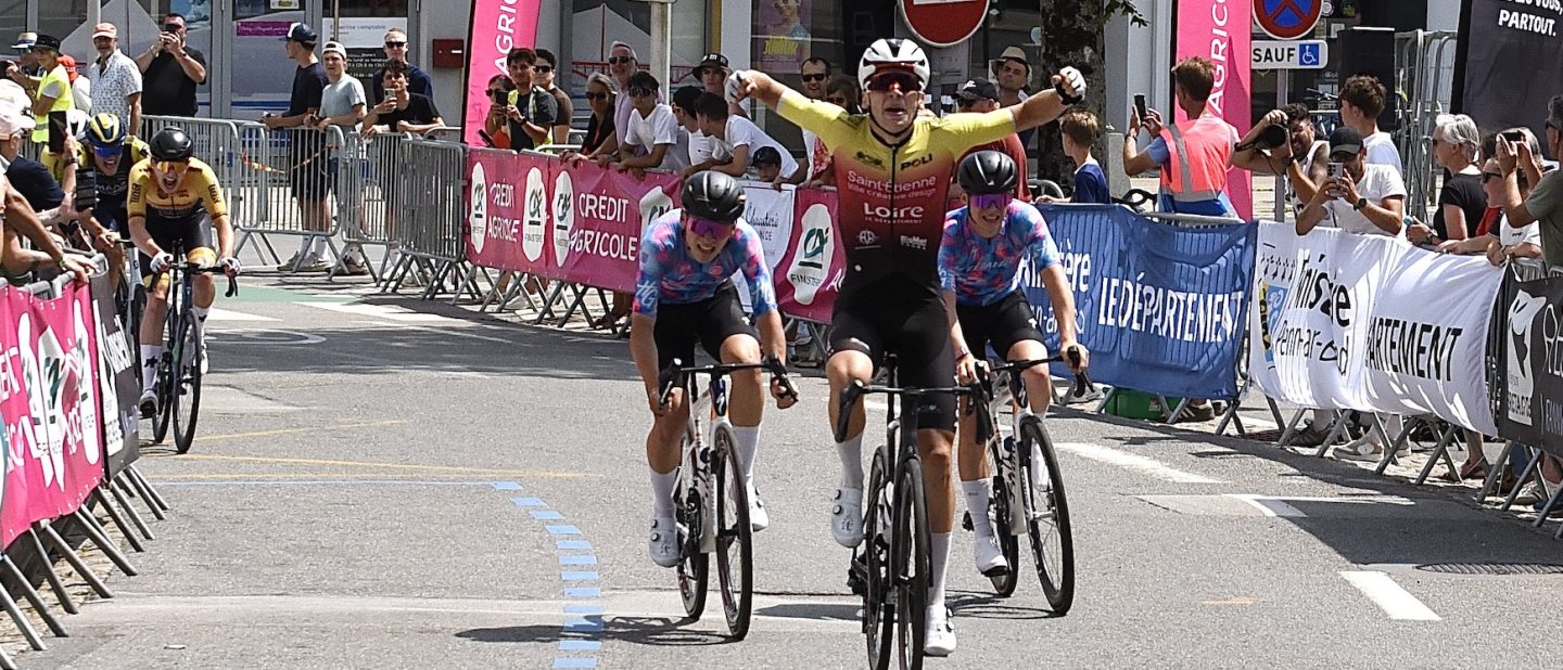 La Sportbreizh U19 UCI 2026 - Etape 3. Julien Faugeron au sprint