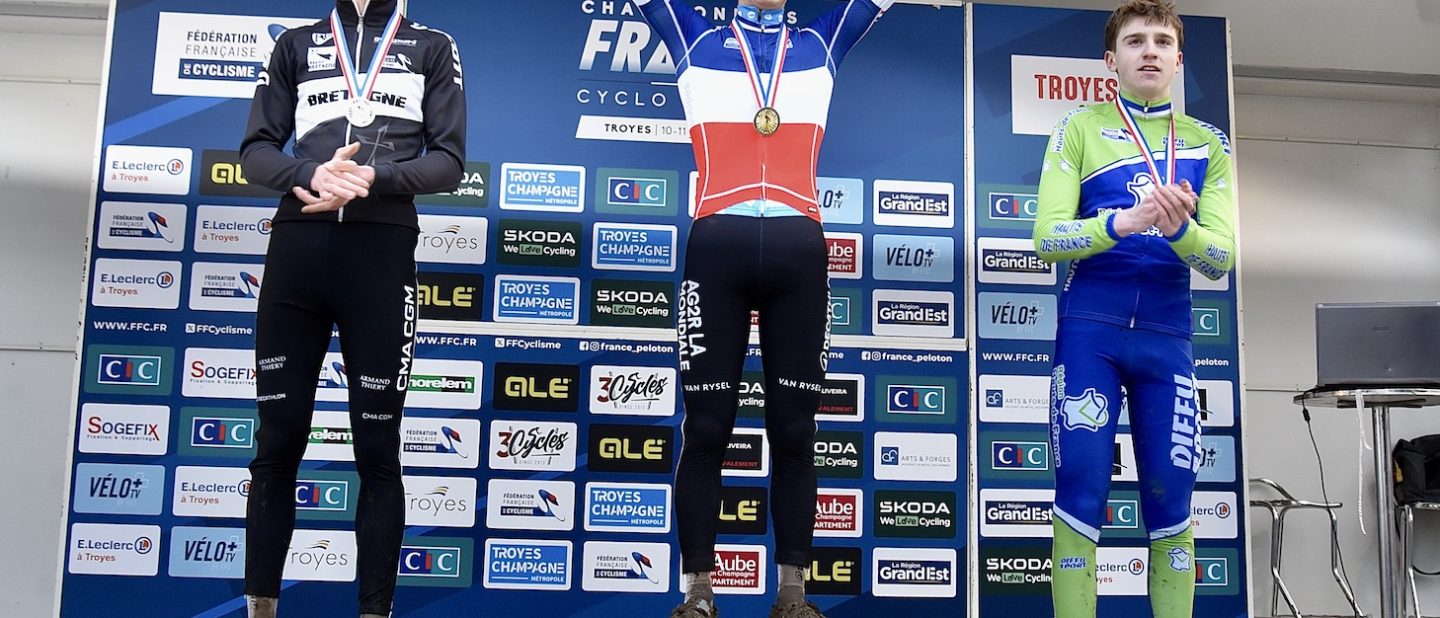 Championnats de France de cyclo-cross U 19 (H et F) : Deux podiums pour les Bretons