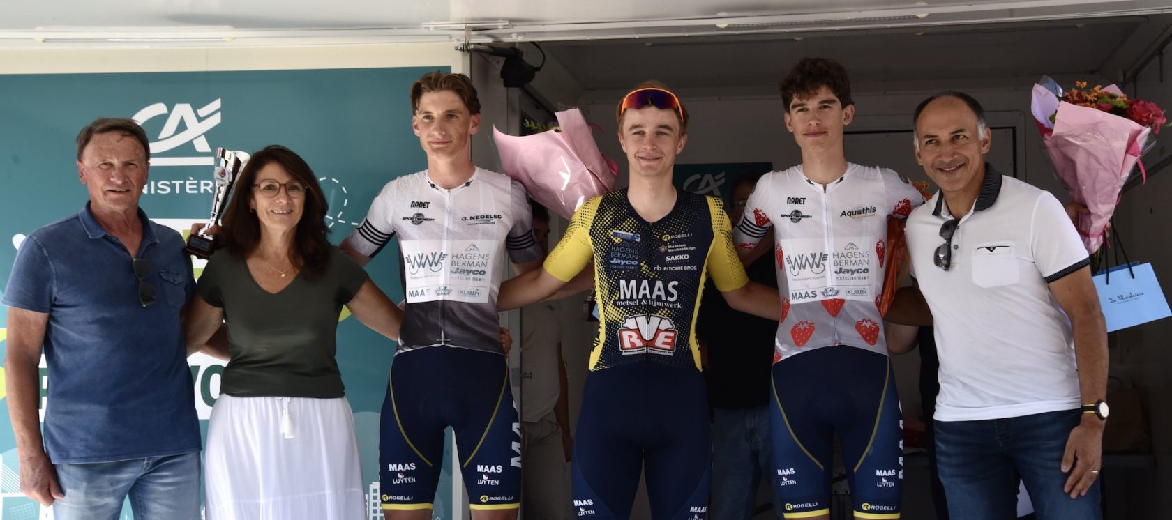 La Sportbreizh U19 UCI 2026. 2e �tape. Marcel Gunst � Mes coureurs vont se g�rer eux-m�mes �