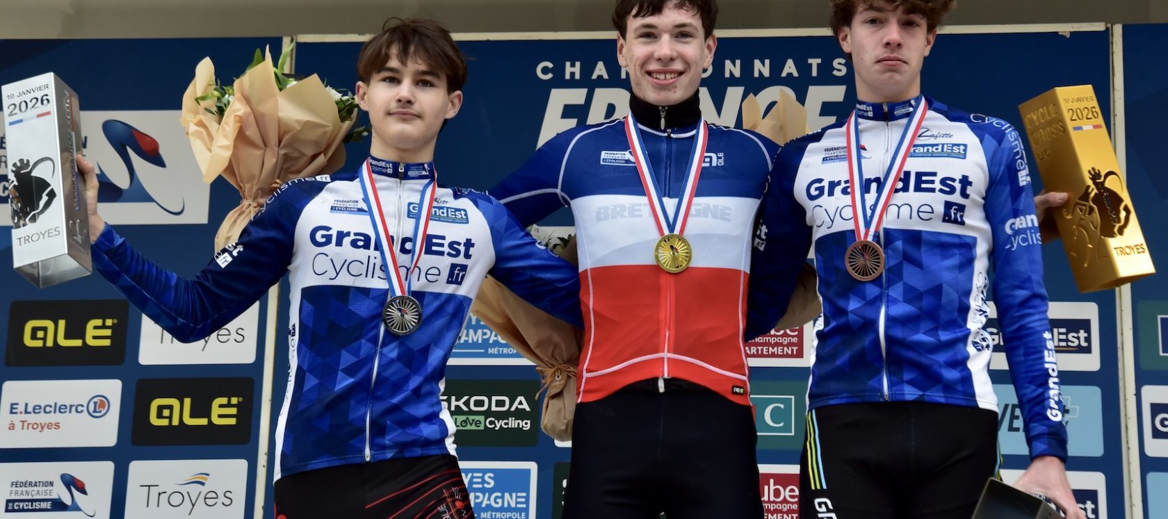 Championnats de France de cyclo-cross  U17 H : Enzo Conan exact au rendez-vous !
