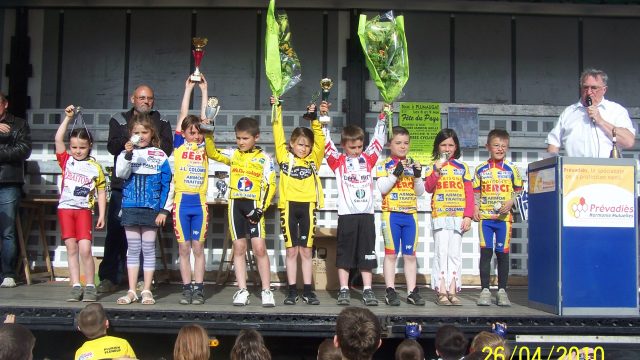 Trophe dpartemental des Ecoles de Cyclisme  Plaintel (22) : les rsultats 