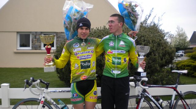 Minimes et Cadets  Saint-Thuriau (56): les bouquets pour Durand et Jan