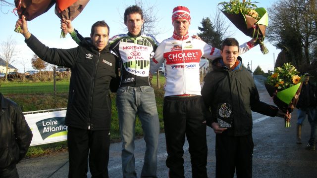 Cyclo-cross d'Avessac (44) : Guest devant Jarrier