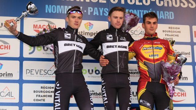 Doubl loudacien en juniors    / Finale Coupe de France de CX 2016  Nommay