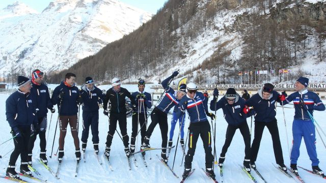 L'quipe de France en stage de cohsion