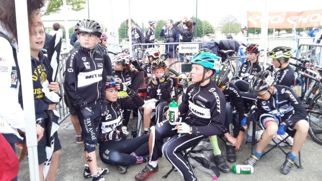 Trophe de France des Jeunes Cyclistes : les Bretons  2me  l'issue de la vitesse 
