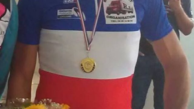 Boivin , champion de  France des routiers