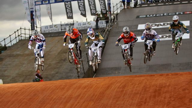 Mondial BMX Elite Hommes Dames : Andr dcroche l'arc en ciel ! 