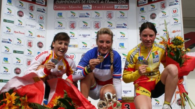 Pauline Ferrand Prevot nouvelle championne de France Route Juniors