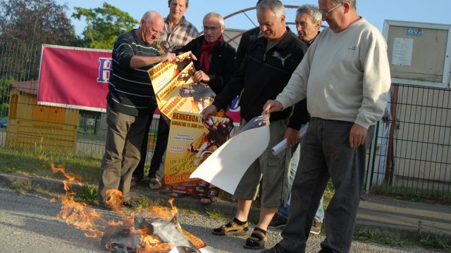 Hennebont cyclisme voit rouge !