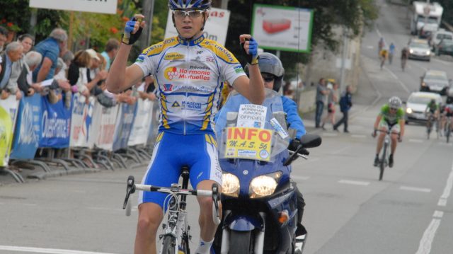 Boudo le plus fort sur le Tour du Morbihan Juniors  