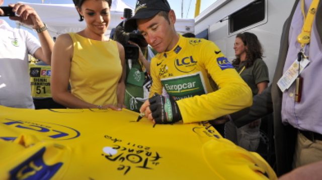 Voeckler en jaune !