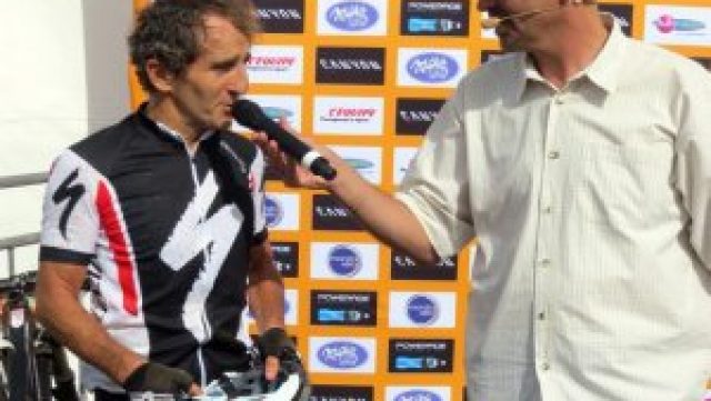 Roc d’Azur : Prost, de la F1 au VTT.