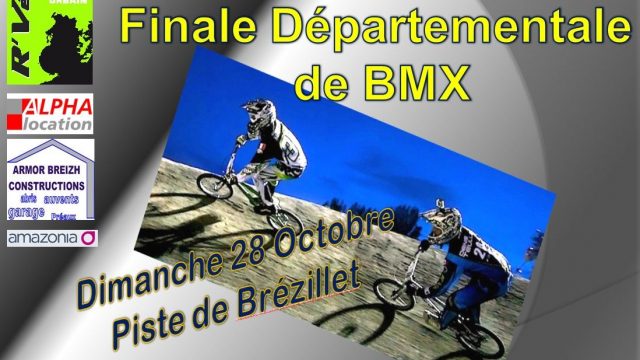 Finale du Championnat Ctes d'Armor BMX  Saint-Brieuc dimanche 