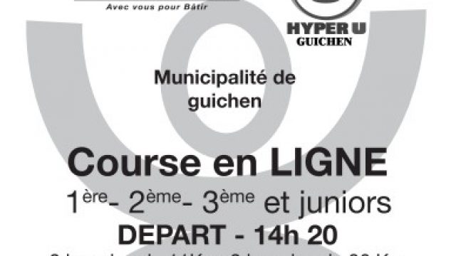 Grand Prix Denis Matriaux –Hyper  U  Guichen (35) le  14 Juin  